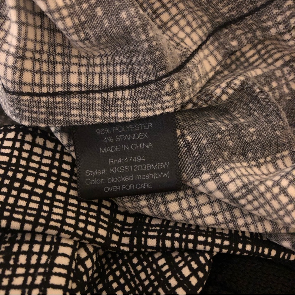 KamaliKulture Black & White Wrap Style Dress - Picture 6 of 6